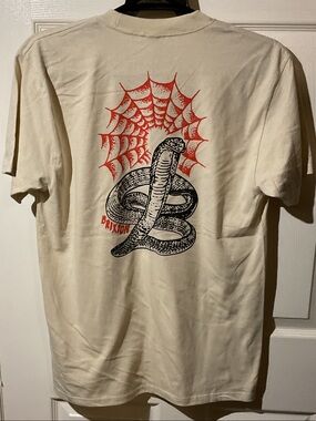 Brixton Switchback Short Sleeve Standard Tee in Cream (Sold Out on Brixton site)